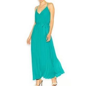 Bar III pleated maxi